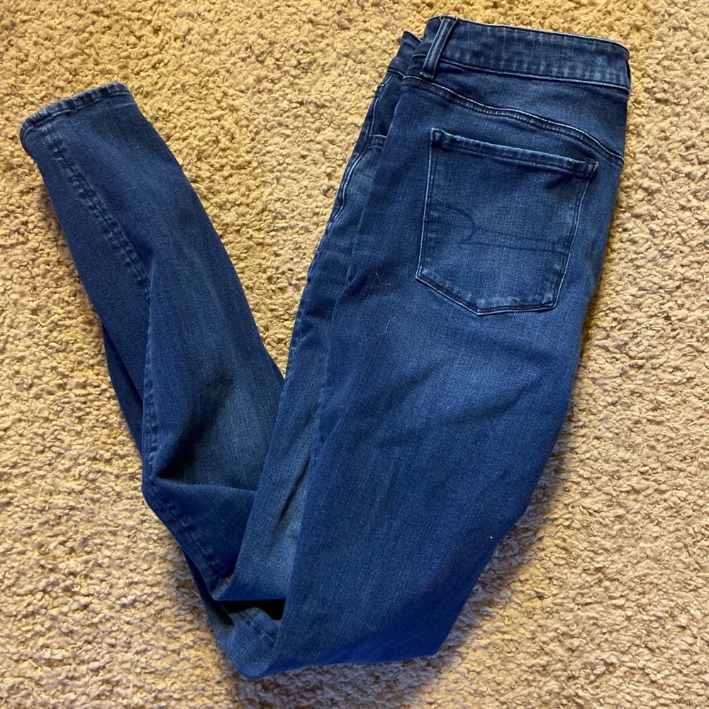 AEO Super Hi-Rise Jeggings